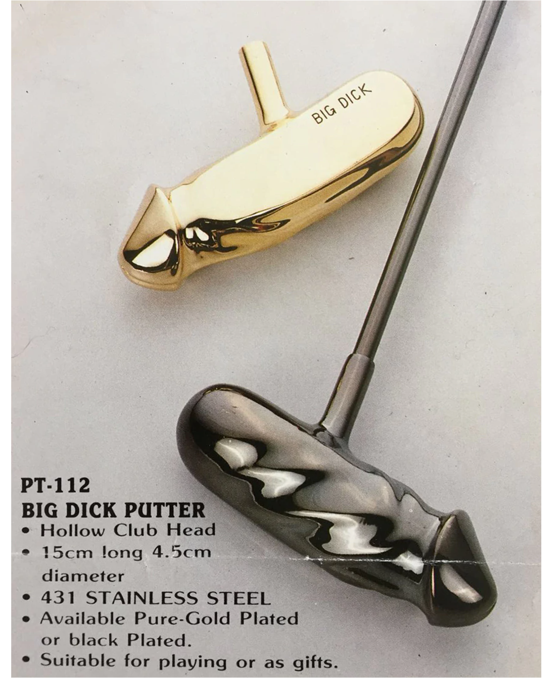 The Original Big Dick Putter