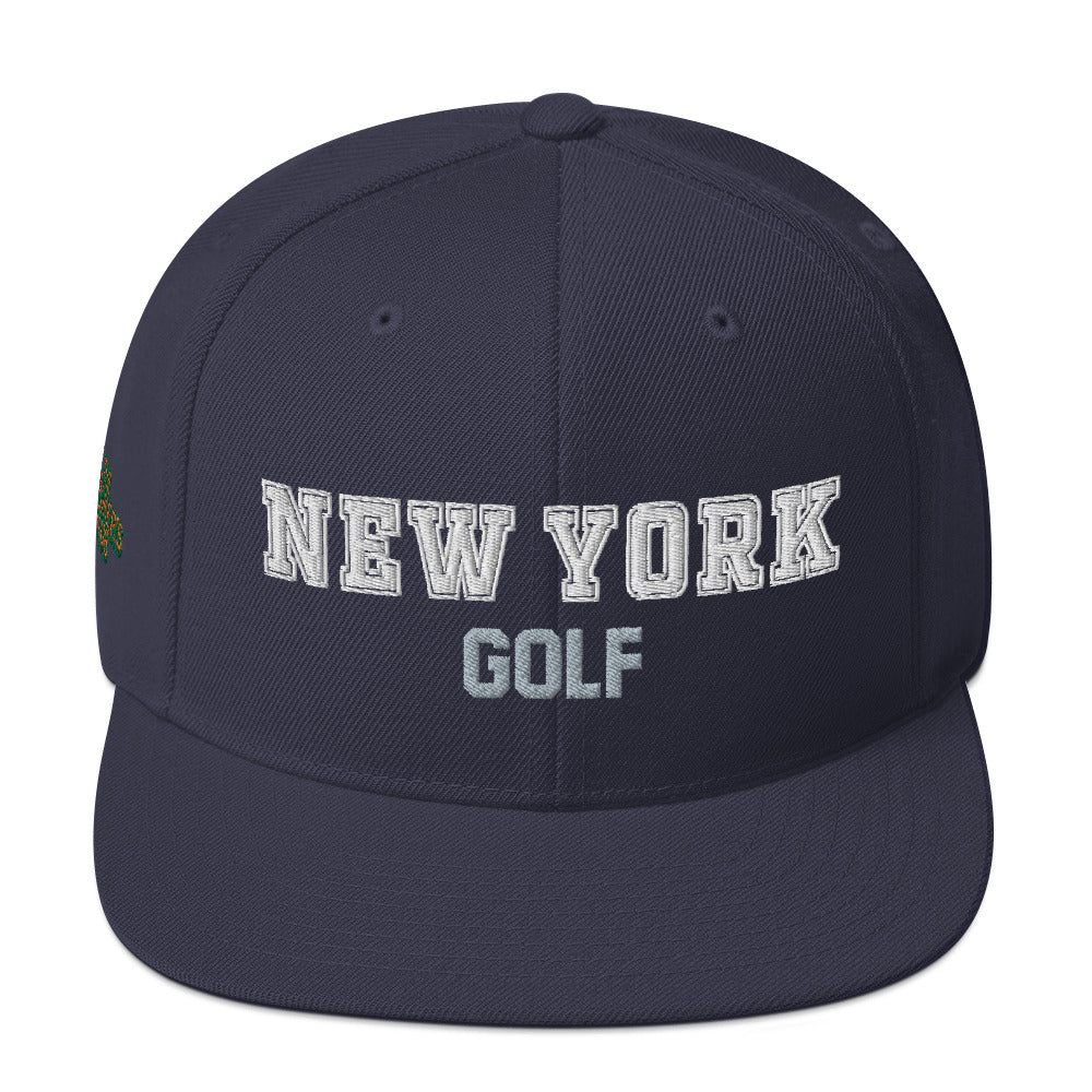 The Stroker's Club - New York Golf Snapback Hat