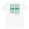 The Stroker's Club - Love Golf T-Shirt (white)