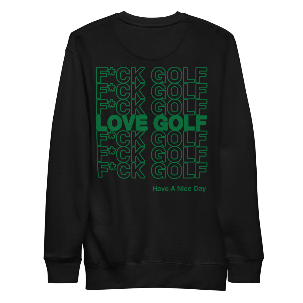 The Stroker's Club - F*CK GOLF Crewneck